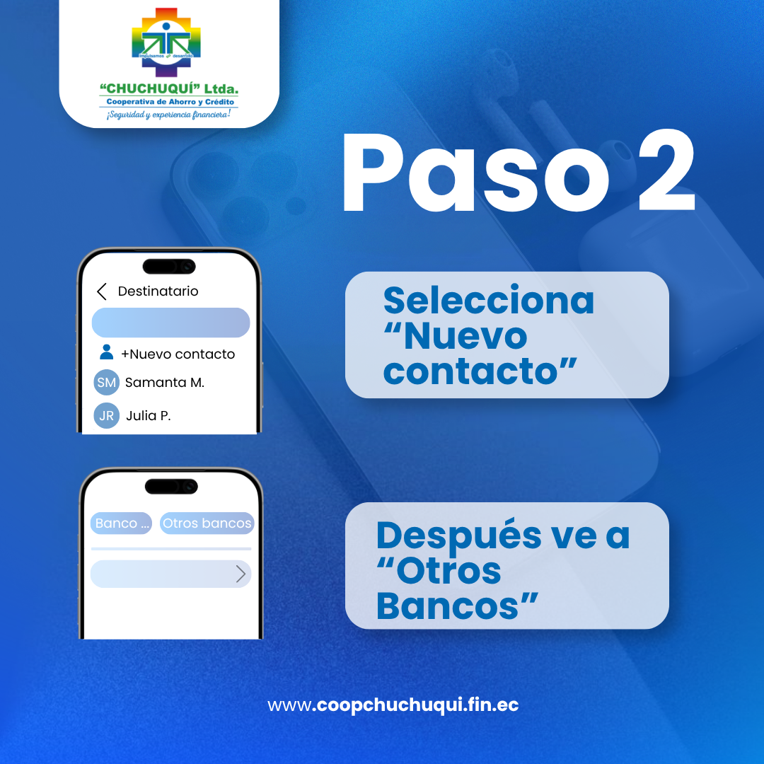 Paso 2: Agregar nuevo contacto